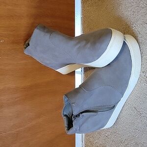 Wedge booties